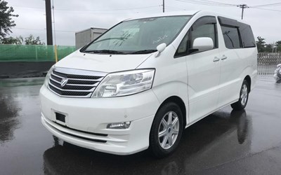 2008 TOYOTA ALPHARD~~~AUCTION GRADE 4.5~~LOW MILES~~OFF GRID SOLAR