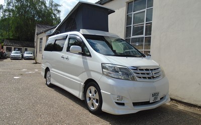 2008 TOYOTA ALPHARD CAMPER ~OFF GRID SOLAR~~4 BERTH~~CRUISE CONTROL