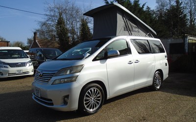 2009 TOYOTA VELLFIRE  CAMPER 4 BERTH ~SOLAR PANEL~ONLY 36K MILES !!!